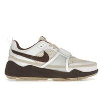 Travis Scott x Nike Zoom Field Jaxx Šviesaus šokolado unisex sportbačiai balti HQ3073-100 37.5