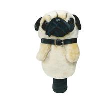Hokushin Trading HTC Golf Headcover Beige Driver Cover Pug WHC1775 [460cc compatible] smėlis