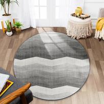 Apvalus kilimas moderniam svetainės kambariui, skandinaviško stiliaus plotinis kilimas, kilimėlis kėdei, kilimėlis prie lovos, dekoras diameter 60CM