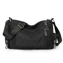 Middle-aged Woman's Embroidered Thread Bag Single-shoulder Crossbody Bag Waterproof Mom's Bag juoda
