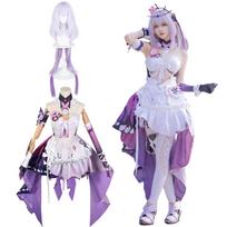 Castorice Cosplay Kostiumas su Peruku Mirties Šešėlis Tarnaitė Žvaigždžių Bėgis Cosplay Kostiumas Suaugusiems Įmantrus Kultūrinis Scenos Apranga cosplay su [Kamihei Ryohin] - juoda