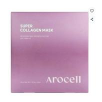 AROCELL Super Kolageno Kaukė Stangrinanti & Drėkinanti Per Naktį Hidrogelio Kaukė 43g x 4 Lapeliai