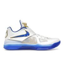 Nike Zoom KD 4 The Real MVP - Summit White Unisex Kedai Hyper-Royal Metallic-Gold IB3546-100 43