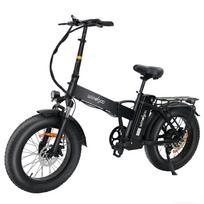 WINDGOO F21 PRO Sulankstomas elektrinis dviratis, 48V 12,5Ah baterija, išmanioji programėlė ir kruizo kontrolė juoda