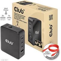 Club3D MOBILE TRAVEL CHARGER USB-C/140W GAN CAC-1917 CAC-1917
