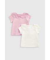 MOTHERCARE marškinėliai trumpomis rankovėmis, 2vnt., HC522