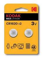 Kodak Lithium CR1620 / 3V Batteries (2 pack)