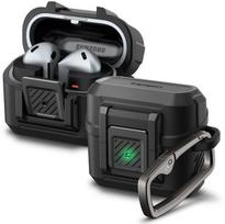 Spigen - ACS08332 - Lock Fit dėklas suderinamas su Samsung Galaxy Buds 3 Pro/Galaxy Buds 3 - Juoda matinė
