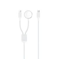 Išmaniojo laikrodžio įkroviklis Apple Watch, 1m + USB-C kabelis: Xo Cx030 - Baltas