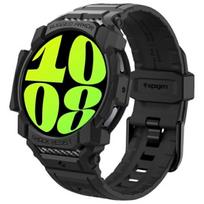 SPIGEN RUGGED ARMOR PRO dirželis, skirtas Samsung Galaxy Watch 7 40 mm, su apsauginiu raštu.