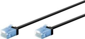 Lan kabel Goobay Cat 6a Patchcord 7.5m, Gigabit Ethernet, itin lankstus