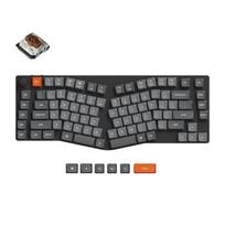 Belaidė Mechaninė Klaviatūra Keychron K15 Max QMK, Hot-swap, QWERTY US, RGB, Gateron Brown, Alice Layout K15M-H3