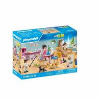 PLAYMOBIL 71744 Katžių baras su 6 katėmis ir 3 personažais, Mano gyvenimas, 72 dalys, Nuo 4 metų