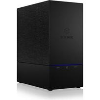 ICY BOX IB-RD3621U3 Juodos spalvos HDD/SSD korpusas 3.5" su RAID palaikymu ir SATA III, USB 3.0 sąsaja