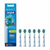 Elektrinė dantų šepetėlė - ORAL-B - Pro Precision Clean - 6 vienetų komplektas - X formos šeriai - Optimalus valymas