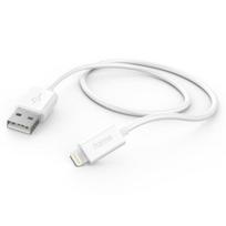 Hama įkrovimo laidas USB-A - Lightning, 1 m, baltas