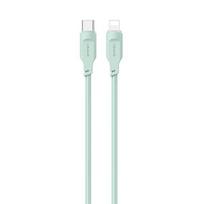 USAMS USB-C LAIDAS, SKIRTAS „LIGHTNING“, 20 W, SKIRTAS „IPHONE 12“, 13, 14, 1,2 M, SU GREITU PRIJUNGIMU