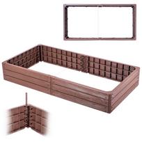 Pakelta lysvė Garden Box, ruda, 150x75 cm
