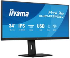Monitorius Monitorius - iiyama XUB3493WQSU-B6 34" UWQHD 3440x1440 HDMI/DP