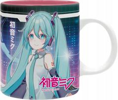 Hatsune Miku puodelis 320 ml - Cyberpunk stilius