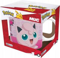 Pokemon puodelis 320 ml su Jigglypuff komiksų juostele