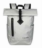 „Travelite Roll-up“ kelioninė kuprinė, atspari vandeniui sidabrinė