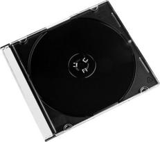 HAMA ULTRA PLONAS CD DĖKLAS, JUODAS, PAKUOTĖ...