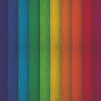 Crepė popierius "top-2000" 25x200 cm, 10 vnt., spalvotas