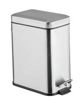 Metalinė šiukšliadėžė, stačiakampė, 5 l, WENKO