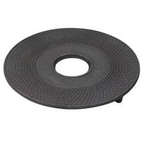 KingHoff ketaus arbatinuko padėkliukas 17 cm juodas