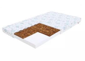 Vaikiškas porolono čiužinys su kokosu CALM DUMBO 60X120