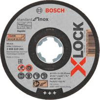 Pjovimo diskas BOSCH X-Lock Standard 2608619266 Ø 11,5 cm (10 vnt.)