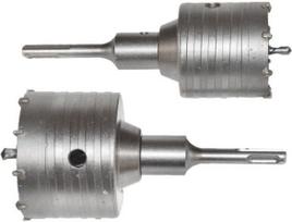 Awtools Karūniniai grąžtai betonui 65mm + 80mm, Sds Plus 100mm