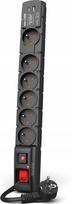 Acar S6 prailginimo laidas su 6 lizdais, 3m, Usb-a/c