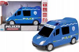 Policijos automobilis su šviesomis ir garsu, 1:20