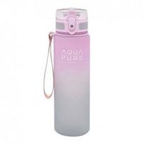 Bidonas Aqua Pure 600ml rožinis-pilkas Astra