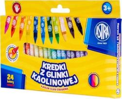 Astra kreidelės iš kaolino molio, 24 spalvos