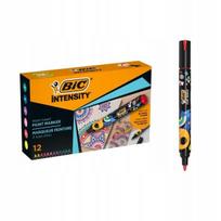 Bic Intensity akriliniai markeriai, 12 vnt., 6 spalvos