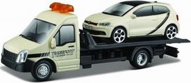 Modelis "volkswagen Polo Gti" su transporteriu, 1:43