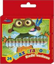 Vaško kreidelės 24 spalvos