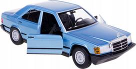 1987 Mercedes-benz 190e Raudonas 1:24 Modelis Bburago