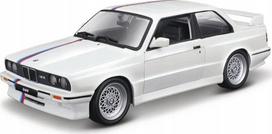 1988 Bmw M3 E30 baltas modelis 1:24 Bburago