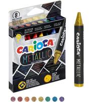 Carioca metalinės kreidelės, 8 spalvos