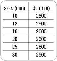 Reguliuojama šuns pavadėlis Chaba L, 20mm/260cm, mėlynas