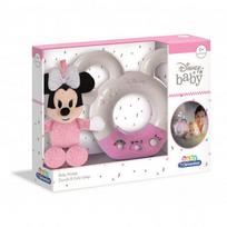 Muzikos dėžutė su naktine lempute ir migduku Clementoni Disney Baby Minnie