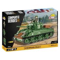 Maketas - COBI - Sherman M4A1 - Ruda - Žalia - Ruda