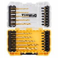 Dewalt 40 vnt. antgalių ir grąžtų rinkinys su Tough Case+