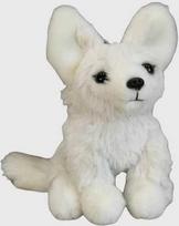 Ziki lapės minkštas žaislas 14cm
