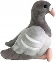 Dubi Pilkas Paukštis - 24cm Minkštas Pliušinis Žaislas