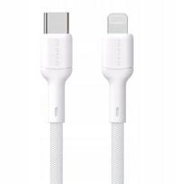 Dudao L9x 30w Usb-c į Lightning laidas, 2m, baltas